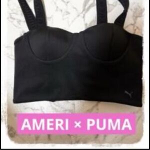 BNWOT! Ameri XX Puma Black Sports Bra